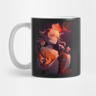 Yoimiya with Goldfish Fireworks - Genshin Impact Mug